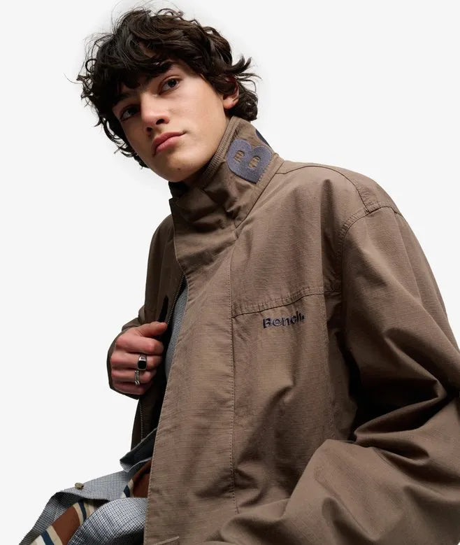 Bench High Neck Ripstop Jacket