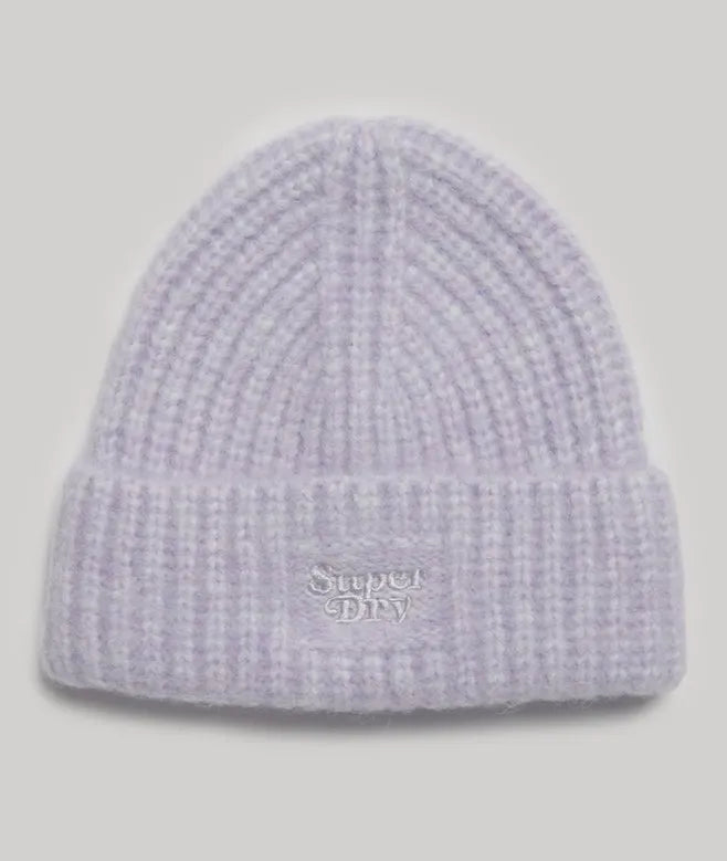 Rib Knit Beanie Hat