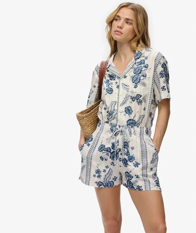 Cotton Printed Beach Shorts