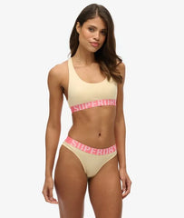 Organic Cotton Large Logo Bikini Briefs