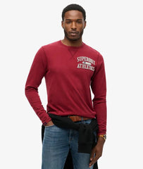 Vintage Athletic Long Sleeve Top