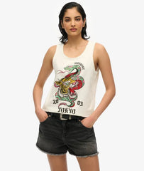 Neo Trad Tattoo Scoop Neck Tank Top