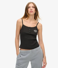 Athletic Essentials Graphic Button Cami