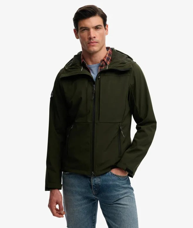 Hooded Softshell Trekker Jacket
