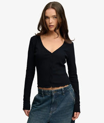 Athletic Essential Pointelle Cardigan