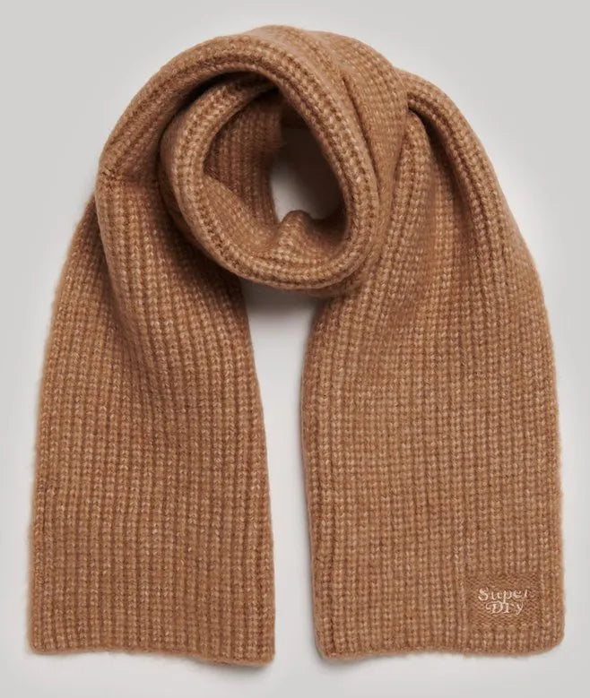 Ribbed Knit Scarf