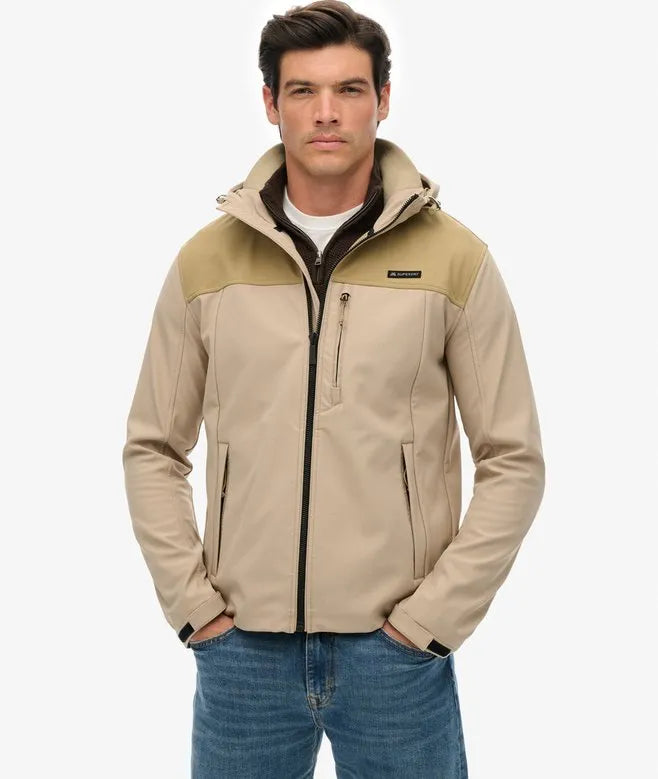 Hooded Soft Shell Trekker Jacket