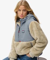 Super Soft Hybrid Half Zip Jacket