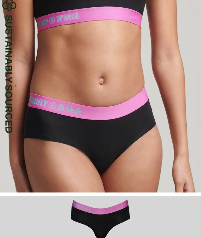 Organic Cotton Offset Logo Hipster Briefs