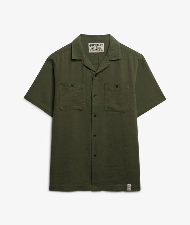 The Merchant Store - Textured Short Sleeve Shirt