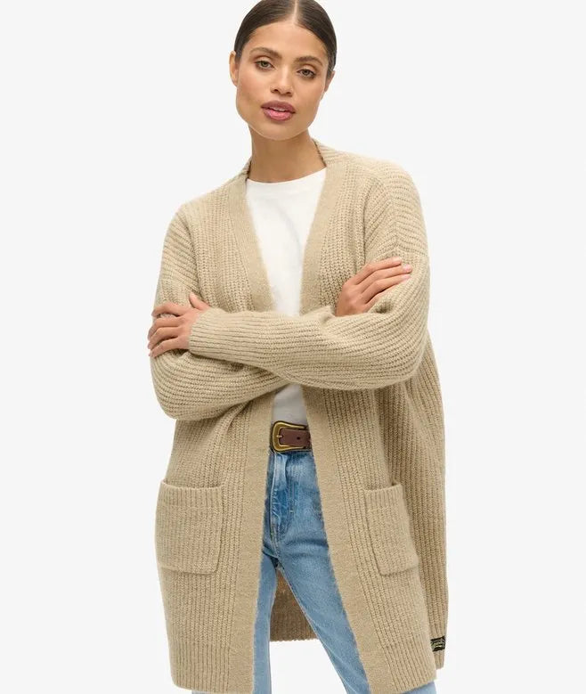 Essential Long Knit Cardigan