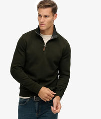 Core Pique Half Zip Sweatshirt