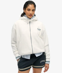 Country Club Velour Zip Hoodie