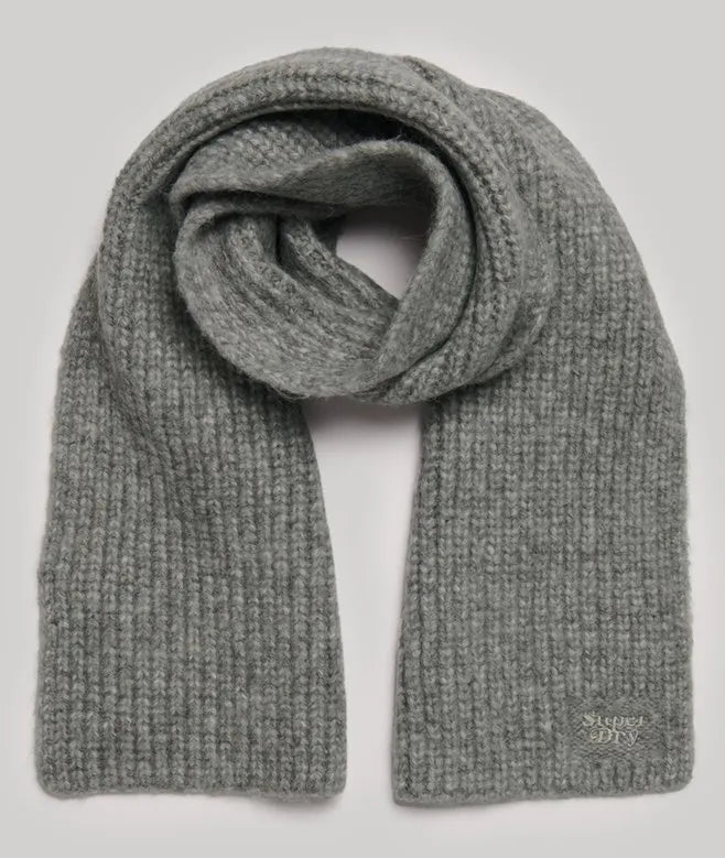 Ribbed Knit Scarf