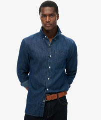 Essential Long Sleeve Denim Shirt
