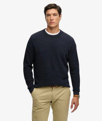 Textured Crew Knit Jumper