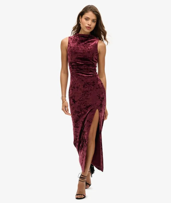 Velvet Maxi Dress