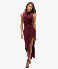 Velvet Maxi Dress