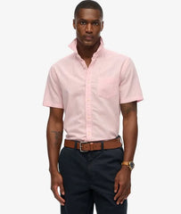 City Cotton Linen Short Sleeve Shirt