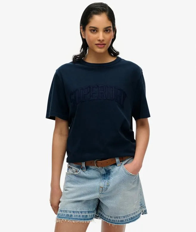 Athletic Tonal Oversized T-Shirt