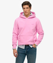 Essential Logo Half Brushed Hoodie
