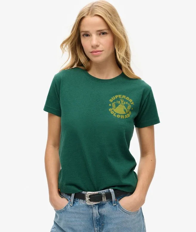 Lo-fi Outdoor Fitted T-Shirt