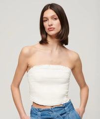 Smocked Bandeau Top