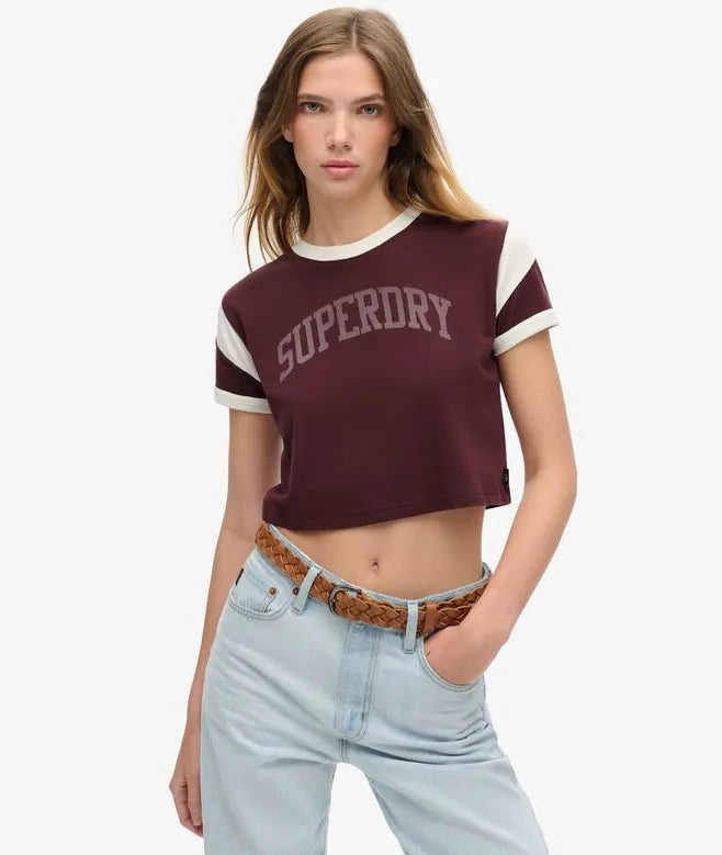 Athletic Essentials Graphic Ringer T-Shirt