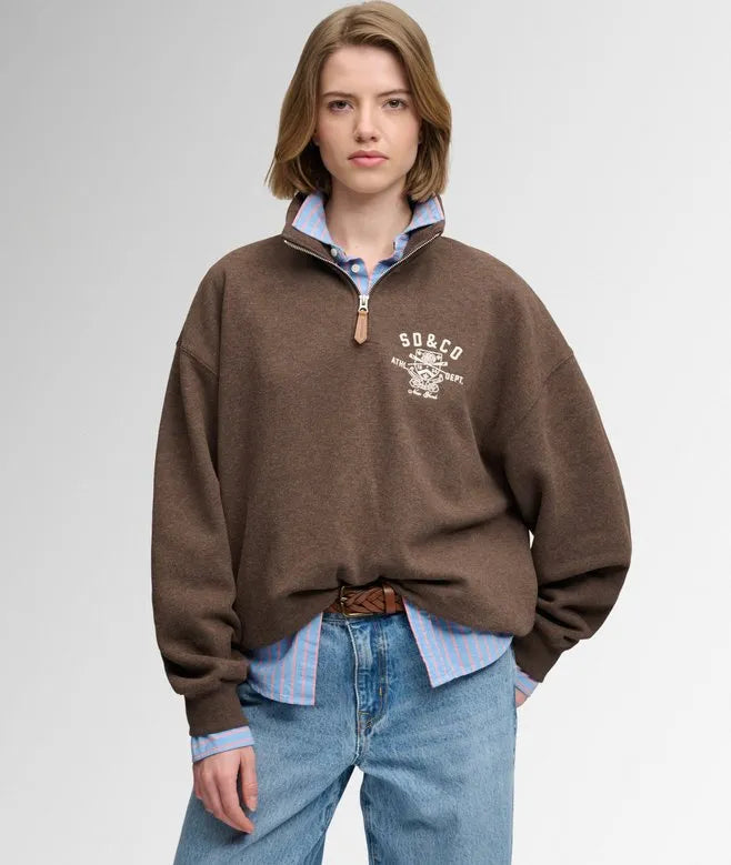 Country Club Half Zip Sweatshirt
