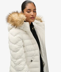 Fuji Faux Fur Hood Padded Jacket