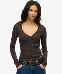 Essential Button Long Sleeve Top