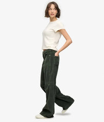 Mid Rise Baggy Jumbo Cord Pants
