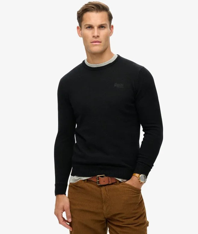 Essential Slim Fit Crew Jumper