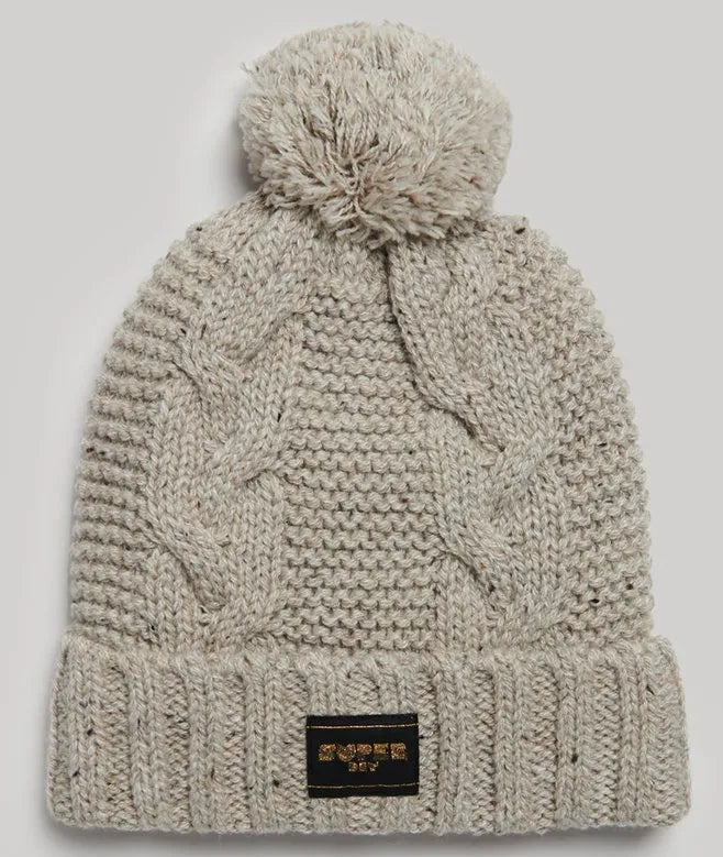 Cable Knit Beanie Hat