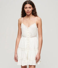 Alana Lace Trim Cami Dress