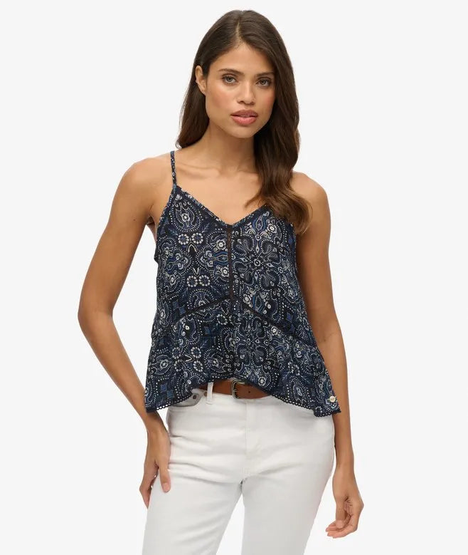 Ladder Trim Cami Top