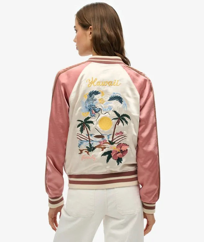 Suikajan Embroidered Bomber
