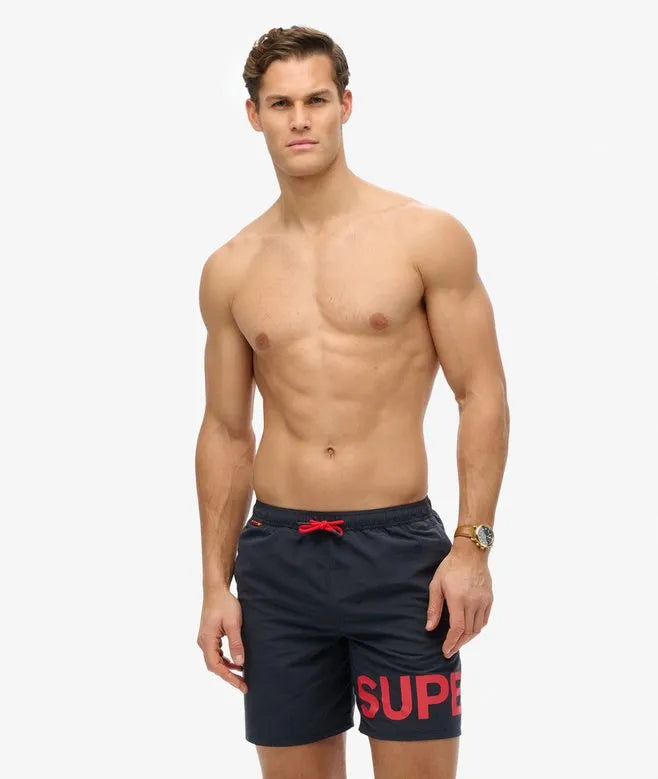 Graphic 17-Inch Swim Shorts