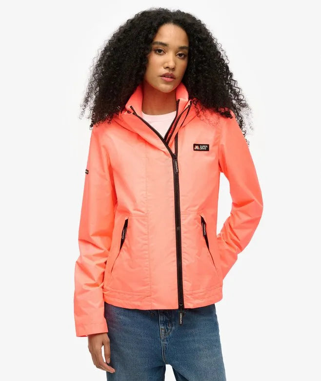 Hooded Mountain Windbreaker Jacket