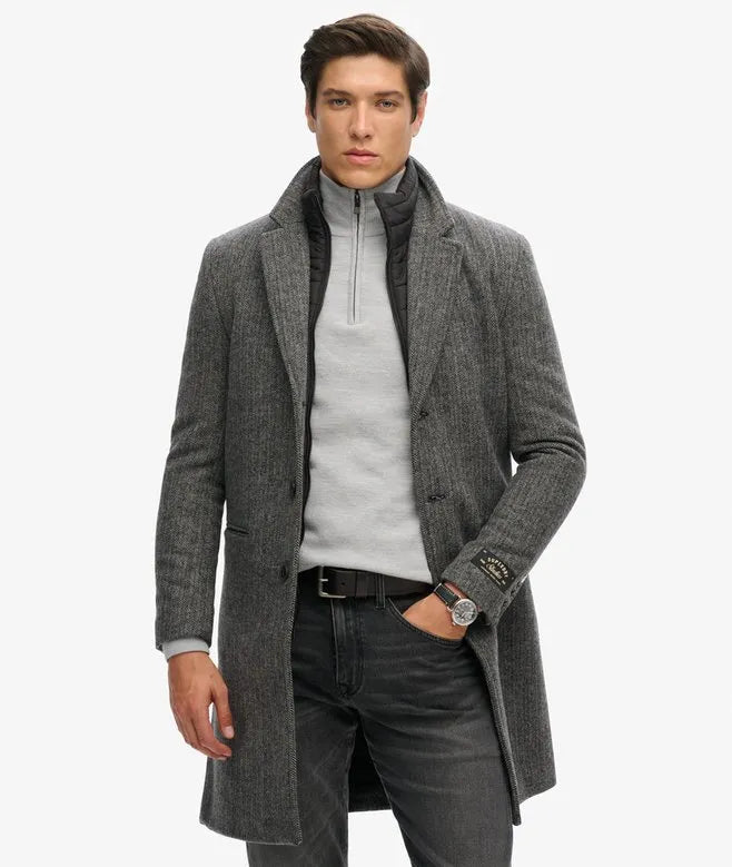 Two In One Wool Overcoat