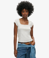 Athletic Essentials Square Neck Top