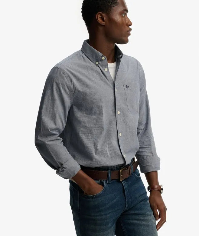 Preppy Poplin Long Sleeve Shirt
