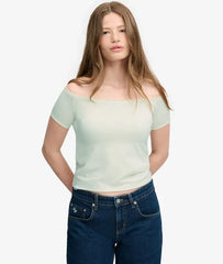 Bardot Short Sleeve Off Shoulder Top