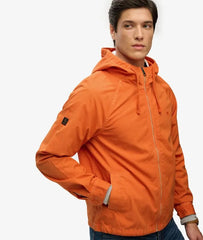 Hooded Washed Twill Jacket