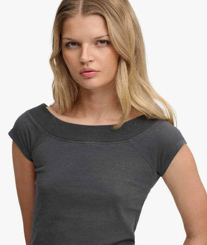 Athletic Essentials Off Shoulder Top