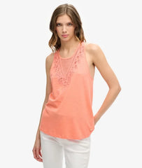 Jersey Lace Vest