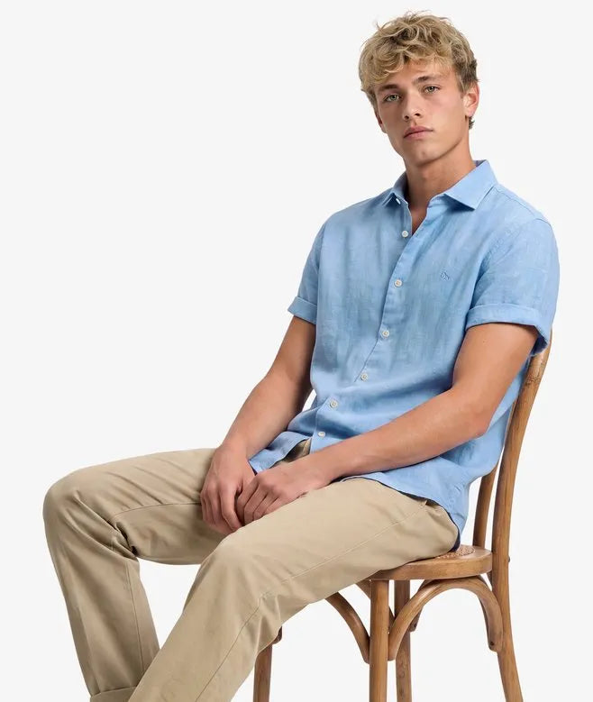 Riviera Short Sleeve Linen Shirt