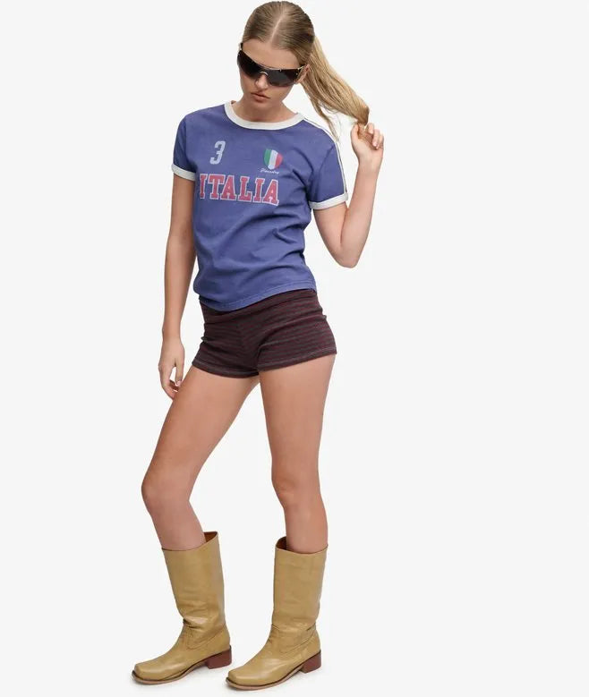 Athletic Football Stripe T-shirt