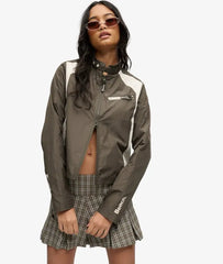 Bench Racer Shell Double Zip Jacket
