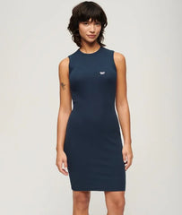 Rib Bodycon Midi Dress
